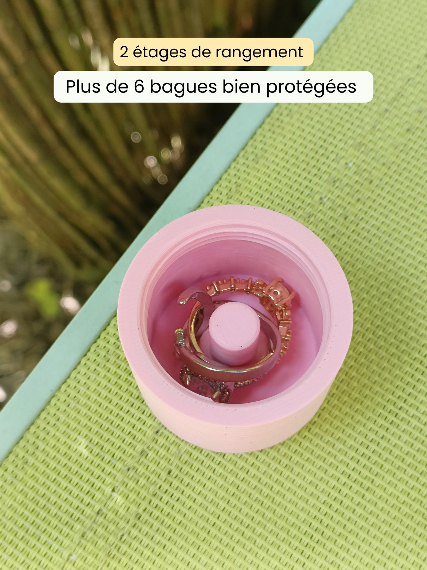 Bloomie – Boîte à bagues modulable
