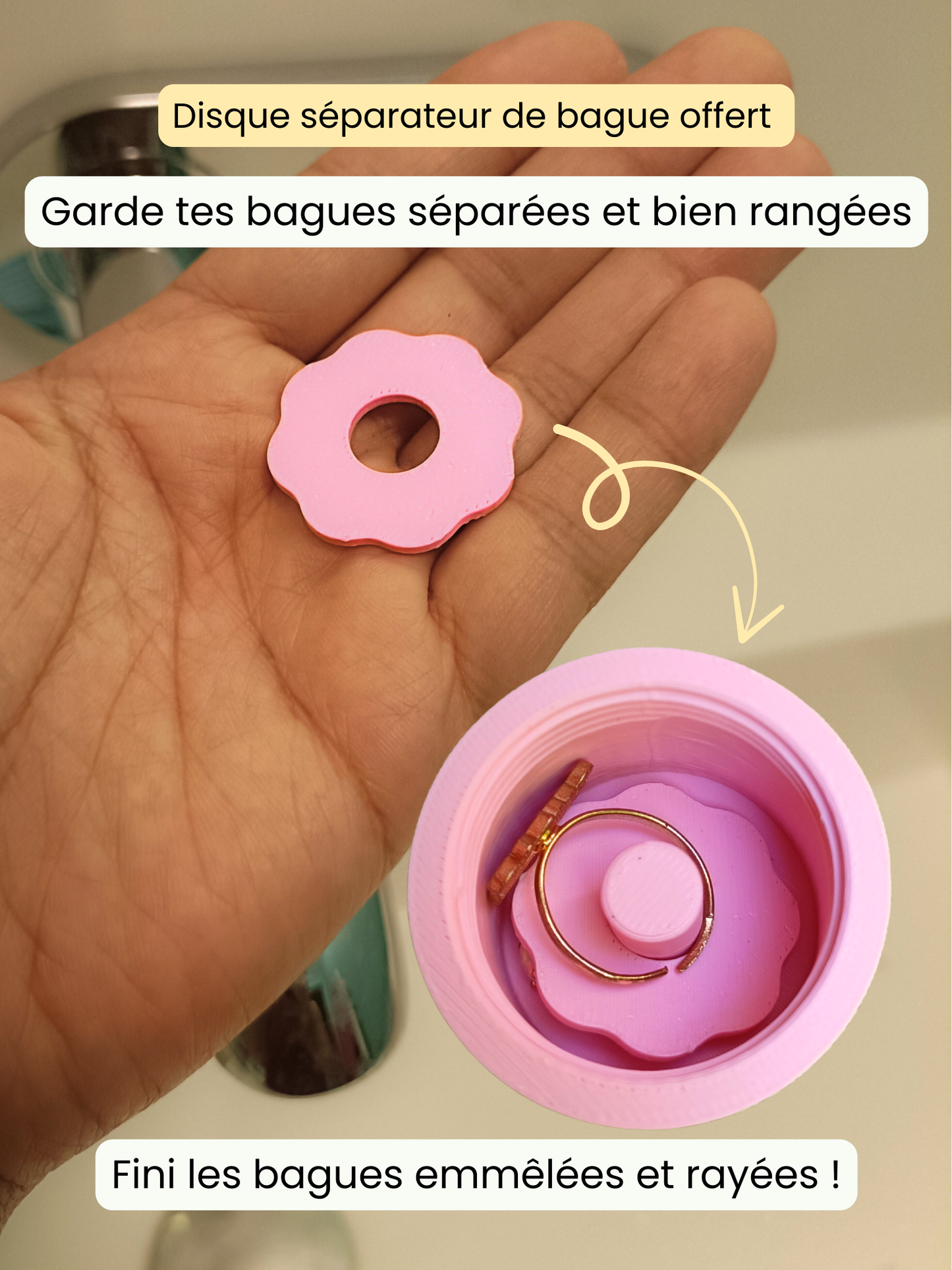 Bloomie – Boîte à bagues modulable