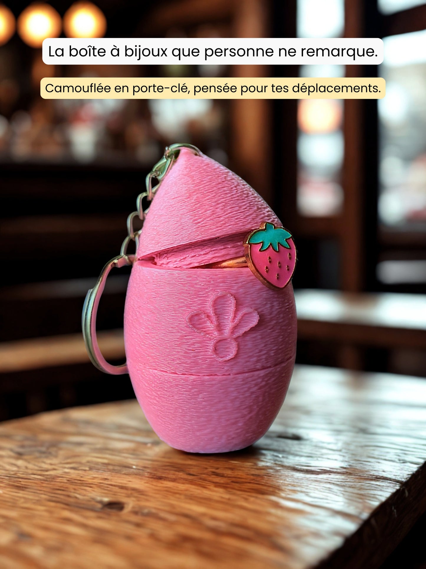 Le porte-clefs qui range tes bijoux