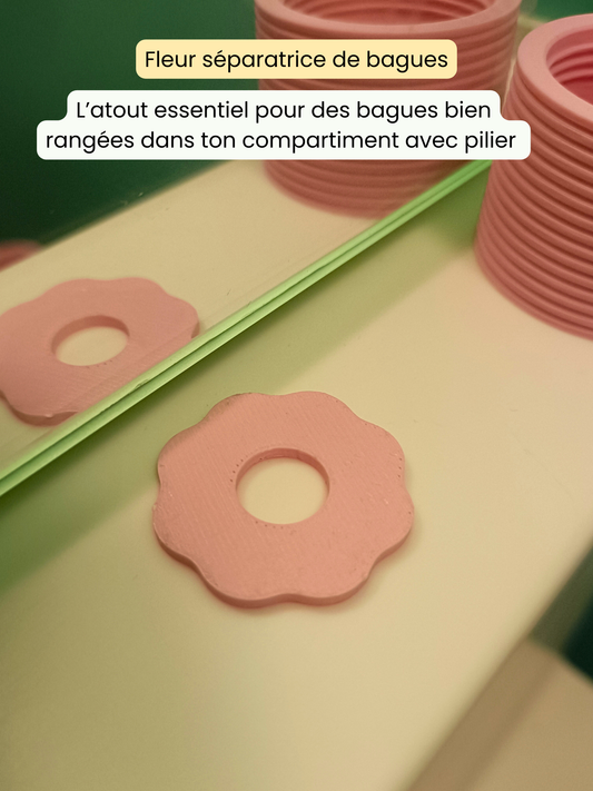 Lot de 4 séparateurs de bagues