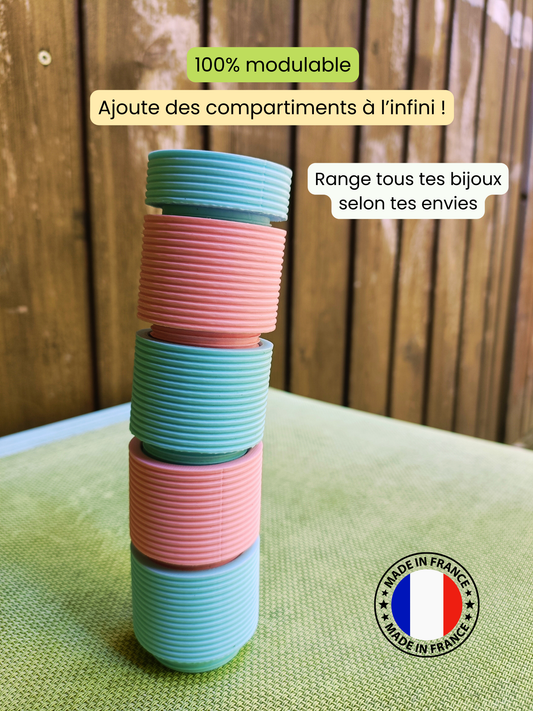 Compartiment à bagues modulable & personnalisable