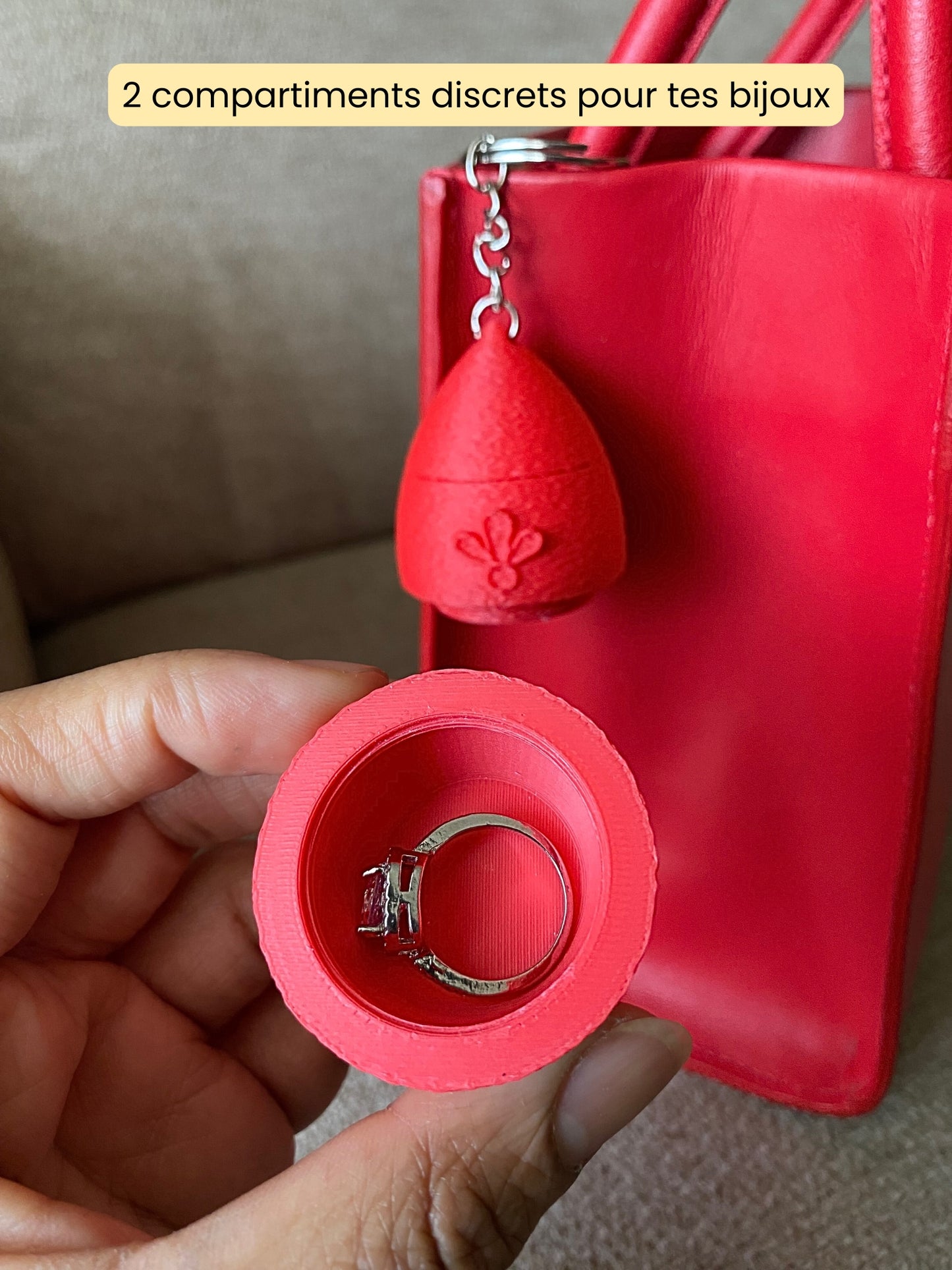 Le porte-clefs qui range tes bijoux