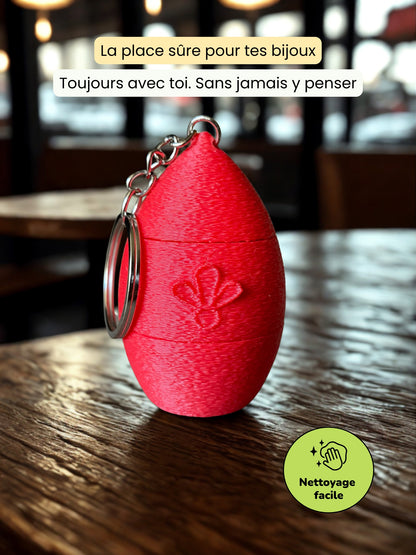 Le porte-clefs qui range tes bijoux